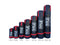 Title Punch Bag: Black with Large Logo and Red Webbing